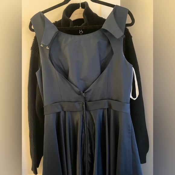 Azazie Open Back Bridesmaids Dress - Picture 3 of 5